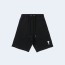 아미 스몰 하트 로고 쇼츠 블랙