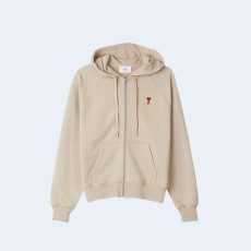 아미 유니섹스 ADC 베이지 후드 집업