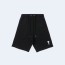 아미 스몰 하트 로고 쇼츠 블랙