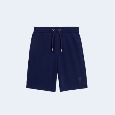 아미 파리스 드로우스트링 트랙 쇼츠 네이비