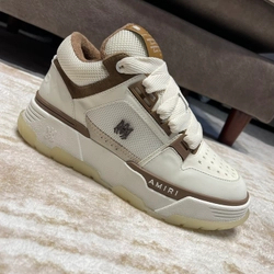 아미리 MA 1 레더 메쉬 스니커즈