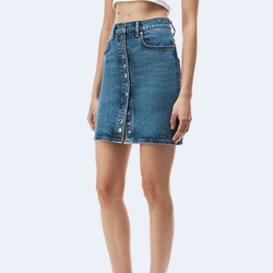 알렉산더왕 컴포트 스트레치 데님 하이웨이스트 스커트