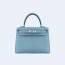 에르메스 켈리백 25 Blue ciel Epsom 백