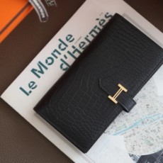 에르메스 베안 장지갑 앱송 블랙