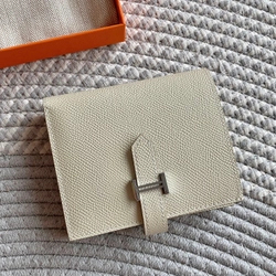 에르메스 베안 컴팩트 쉐브르 반지갑