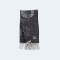 에르메스 캐시미어 머플러 그레이