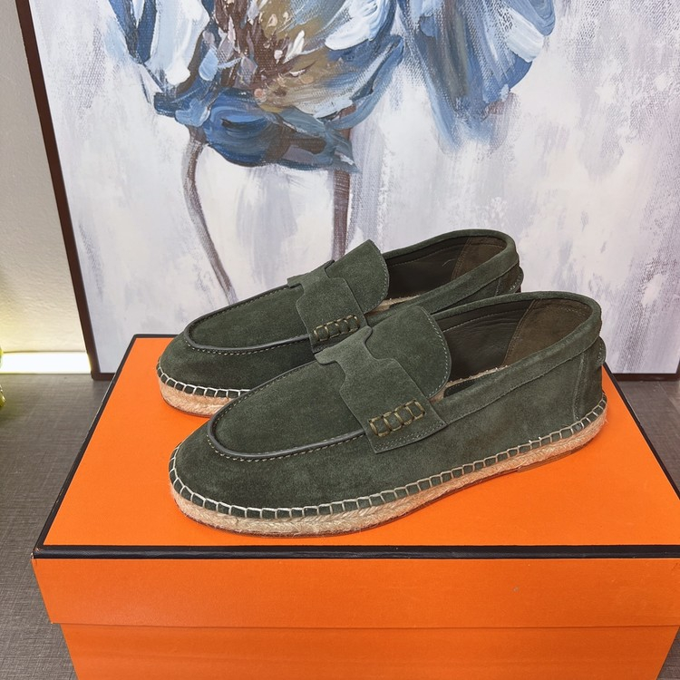 에르메스  트립 에스파듀 카키 (소가죽)