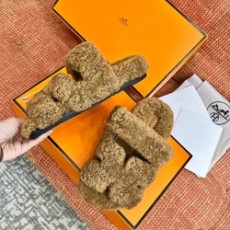 에르메스 시프레 샌들 브라운