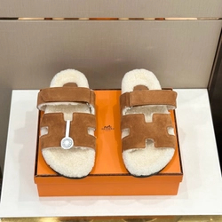 에르메스 시프레 시어링 브라운