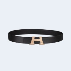 에르메스 H 토고 벨트 블랙 금장 32mm