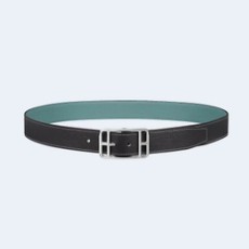 에르메스 카페 코드 32 리버서블 블루 32mm