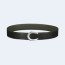 에르메스 럭 리버서블 벨트 카키 블랙 38mm