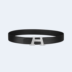 에르메스 H 토고 벨트 블랙 은장 32mm