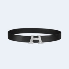 에르메스 H 토고 벨트 블랙 은장 32mm