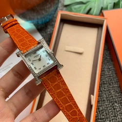 에르메스 여성 시계 에이치아워 은장 다이야