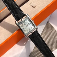 에르메스 케이프 코드 은장 블랙 23mm