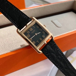 에르메스 케이프 코드 금장 블랙 23mm