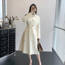 에르메스 캐시미어 롱 코트