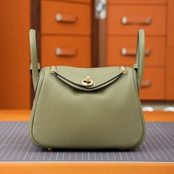 에르메스 린디 미니 소쥬 클레망스 골드 하드웨어 (100% HAND MADE)