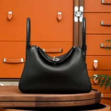 에르메스 린디 26 블랙 클레망스 팔라듐 하드웨어 (100% HAND MADE)