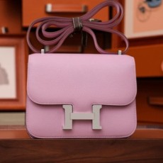 에르메스 콘스탄스 18 핑크 에버컬러 팔라듐 하드웨어 (100% HAND MADE)