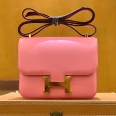 에르메스 콘스탄스 18 핑크 에버컬러 골드 하드웨어 (100% HAND MADE)