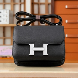 에르메스 콘스탄스 18 블랙 앱송 팔라듐 하드웨어 (100% HAND MADE)