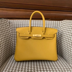 에르메스 버킨 30 르투르네 엠버 옐로우 골드 하드웨어 (100% HAND MADE)
