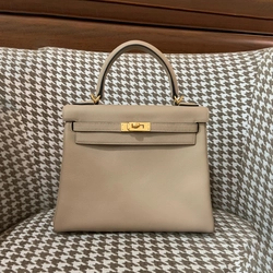 에르메스 켈리 25 르투르네 스위프트 트렌치 골드 하드웨어 (100% HAND MADE)