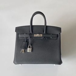 에르메스 버킨 30 르투르네 투톤 블랙 팔라듐 하드웨어 (100% HAND MADE)