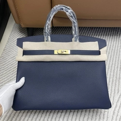 에르메스 버킨 35 Bleu Marine Togo 백