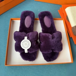 에르메스 오란 샌들 퍼플