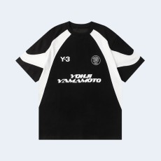 요지야마모토 Y3 롱슬리브 풋볼 티셔츠 블랙