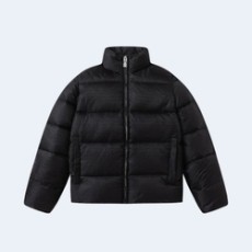 지방시 자카드 스탠드 카라 다운 자켓