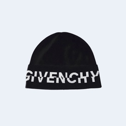 지방시 블랙 울 비니