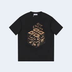 지방시 큐브 겟 골드 티셔츠 블랙