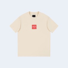 지방시 4G 레드 로고 티셔츠 아이보리