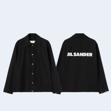 질샌더 로고 재킷