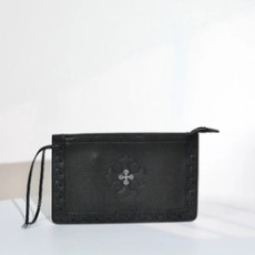 크롬하츠 925 소가죽 클러치 W045 하이엔드급