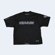 크롬하츠 메쉬 스타디움 풋볼 저지 티셔츠 블랙