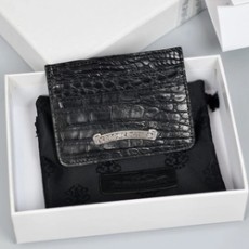 크롬하츠 925 악어가죽 카드지갑 WE098