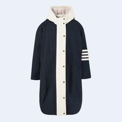 톰브라운 콘트라스트 4바 나일론 파카