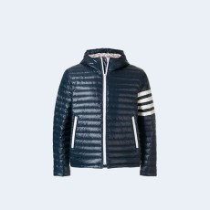 톰브라운 새틴 피니시 테크 자켓