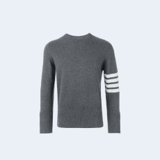 톰브라운 4바 캐시미어 니트 그레이