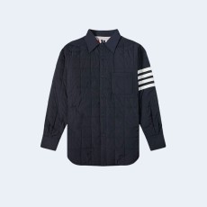 톰브라운 4파 폴리 트월 패딩 자켓