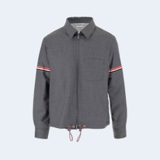 톰브라운 RWB 미드 그레이 집업 자켓