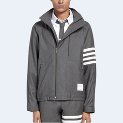 톰브라운 더블 지퍼 래글런 재킷