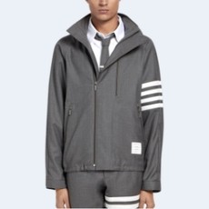 톰브라운 더블 지퍼 래글런 재킷