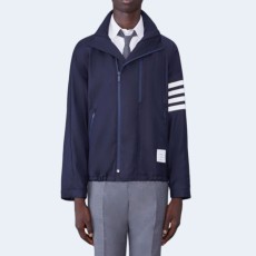 톰브라운 더블 지퍼 래글런 재킷