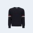 톰브라운 메리노 스트라이프 니트 네이비